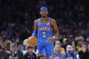 次节独得12分！亚历山大半场10中4拿到17分5板2助